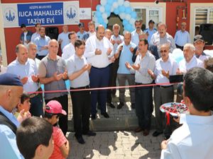 Ilıca'ya sosyal donatı alanı ve taziye evi açıldı