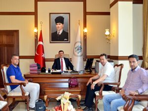 İHA'dan Erzincan Valisi Ali Arslantaş'a ziyaret