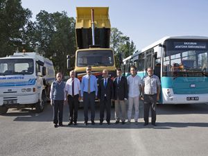 Atatürk Üniversitesi araç parkını yeniliyor