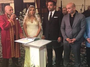 Kuzey Kıbrıs'ın 'Dadaş Reisi' Erzurum'da evlendi