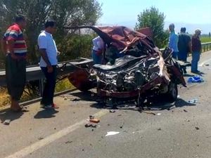 Erzincan'da trafik kazası: 3 ölü