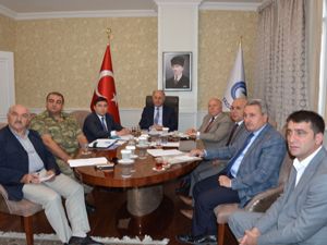 Erzurum'da 'Spor Güvenlik Toplantısı' yapıldı