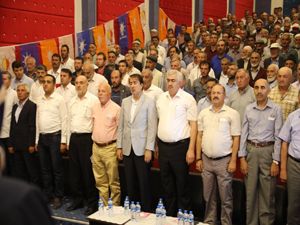 AK Parti Narman İlçe Başkanı Metin Okumuş, güven tazeledi