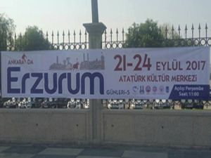 Ankara'da Erzurum Günleri heyecanı...