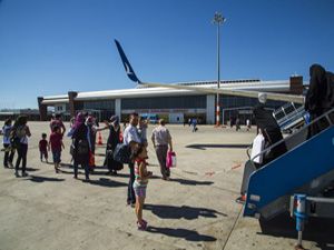 Erzurum Havalimanı'nda 122 bin 600 yolcuya hizmet verildi