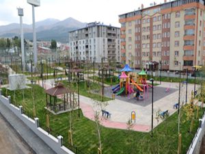 Palandöken Belediyesi 75'inci parkını yaptı
