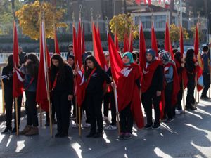 Erzurum'da 29 Ekim provası yapıldı