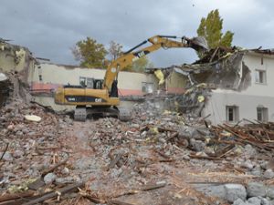 Valihafızpaşa İlkokul binası yıkıldı, yerine Müze binası geliyor
