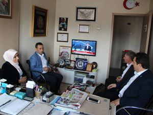 AK Parti Milletvekili Taşkesenlioğlu'ndan İHA'ya ziyaret