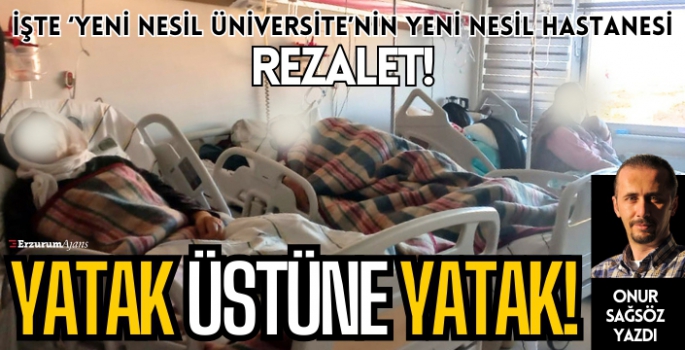 Hasta ve yakınlarının çektiği fotoğraflar rezaleti ortaya koydu