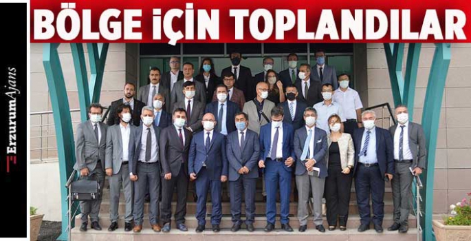 İşbirliği için Erzurum'da toplandılar 