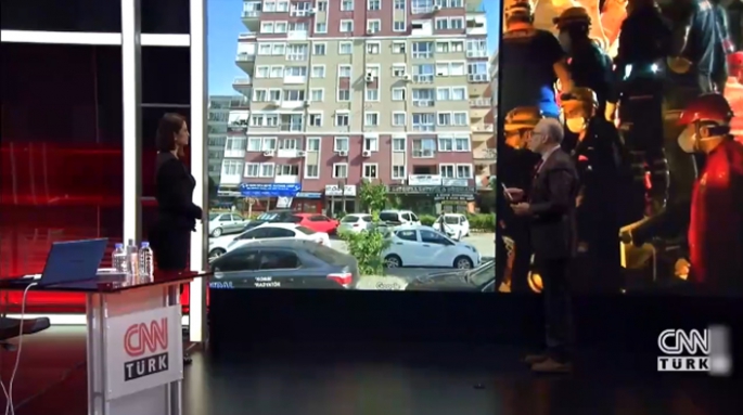 İzmir'deki depremin şiddetini ortaya çıkaran apartman