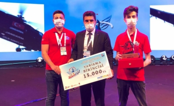 Atatürk Üniversitesi Teknofest'e damga vurdu