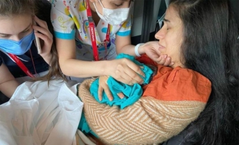 Avrasya Tüneli'nde doğum!