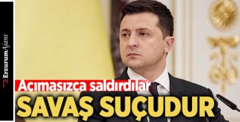 Bu açıkça savaş suçudur!