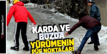 Buz ve karda yürüme teknikleri