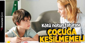Çocuklara karne stresi yaşatmayın!