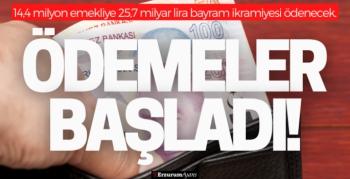 Emekli maaş ve ikramiyeleri ödenmeye başlandı