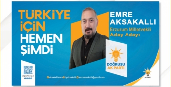 Emre Aksakallı AK Parti'den aday adayı