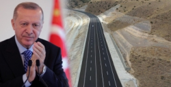 Erdoğan, Karakurt-Horasan yolunun açılışını yaptı