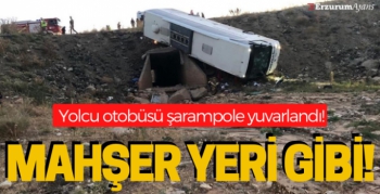 Erzurum-Ağrı yolunda kaza; 3 ölü ve 22 yaralı