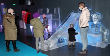Erzurum'da çocuklara yarıyıl hediyesi