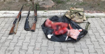Erzurum'da kaçak avcılara suçüstü