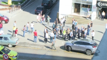 Erzurum'da trafik kazası yumruklu kavgaya dönüştü