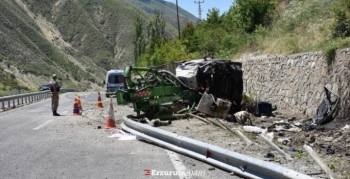  Erzurum jandarma bölgesinde 7 ayda 90 trafik kazası