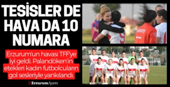 Erzurum'un havası TFF'ye iyi geldi