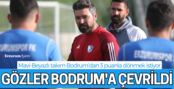 Erzurumspor, Bodrumspor hazırlıkları tam gaz