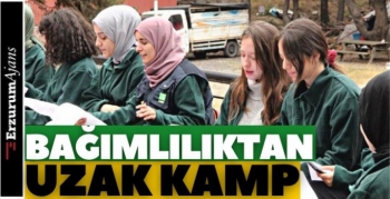 Genç Yeşilaycılar kampta bir araya geldi!