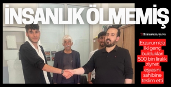 Gençlerden örnek davranış: Buldukları bir çanta dolusu altını polis merkezine teslim ettiler