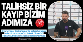 Hakan Kutlu: ''Son paslarda etkili olamadık''