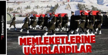 Hakkari'de 3 asker için tören 