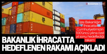 İhracatta 2023 hedefi 120 milyar dolar