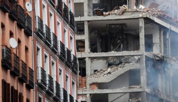 İspanya'nın başkenti Madrid'de patlama