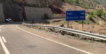 İspir'de faciaya ramak kaldı....
