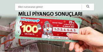 İşte Milli Piyango büyük ikramiye sonuçları