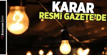 Kademeli elektrik tarifesine  düzenleme