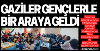 Kıbrıs Gazileri gençlerle buluştu