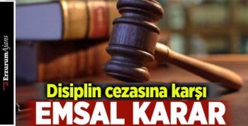 Mahkemeden emsal karar!