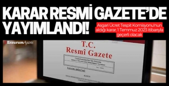 Milyonlarca çalışan hakkındaki karar Resmi Gazete'de