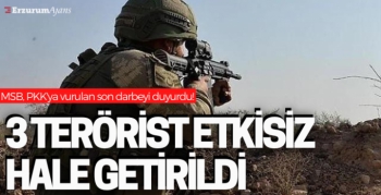MSB duyurdu! 'Kaçacak yer yok!'