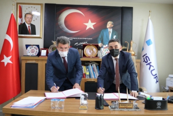 Narman'da İstihdama yönelik protokol imzalandı