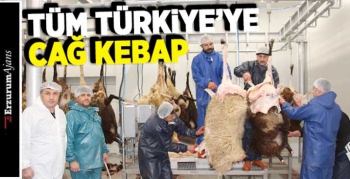 Oltu Cağ Kebap Fabrikası deneme üretimine başladı