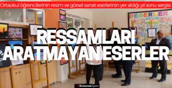 Oltulu Picassolar sergi açtı