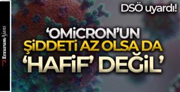 Omicron Delta'dan hafif değil!