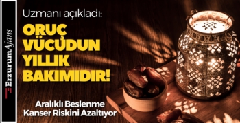 Oruç vücuttaki hasarlı molekülleri tamir ediyor!