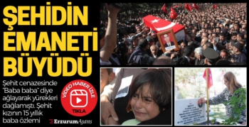 Şehit kızının 15 yıllık baba özlemi